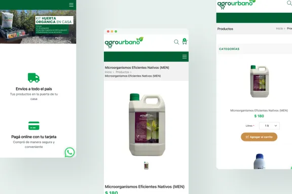 Agrourbano mockups